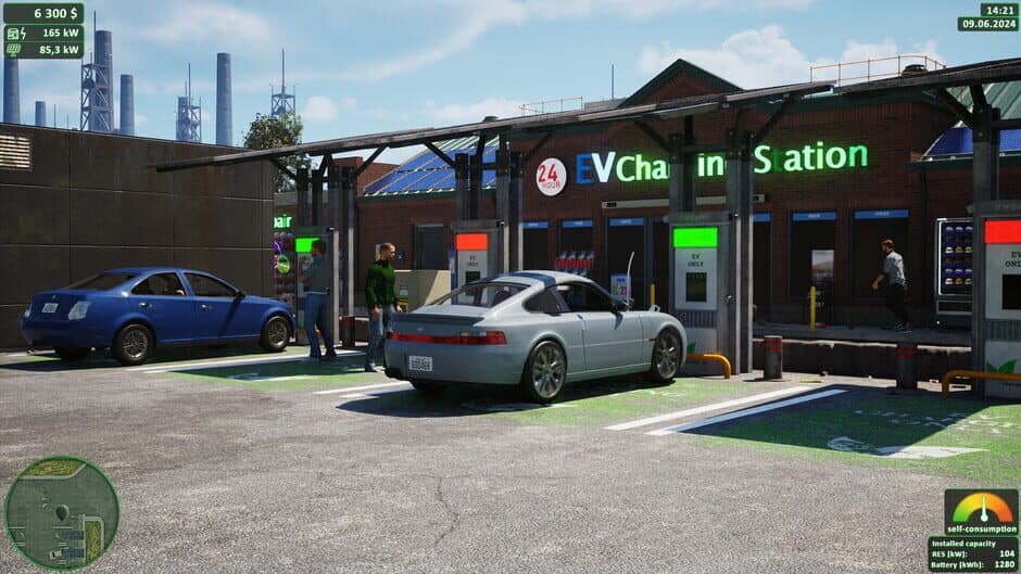 Скриншот 2 из EV Station Simulator