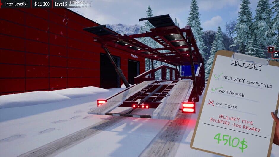 Скриншот 3 из Car Carrier Simulator