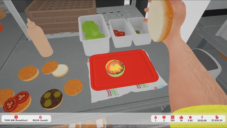 Скриншот 5 из Burger Flipper: A Fast Food Restaurant Simulator