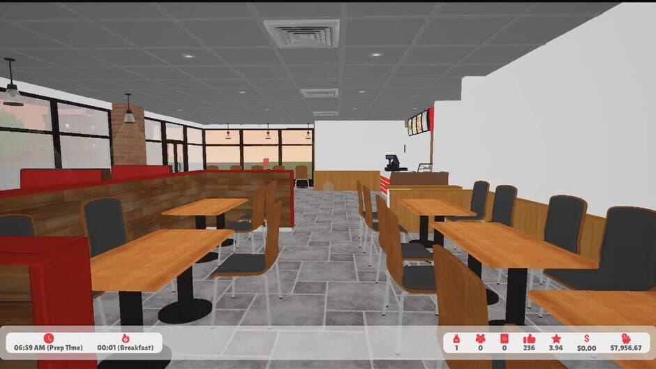 Скриншот 1 из Burger Flipper: A Fast Food Restaurant Simulator