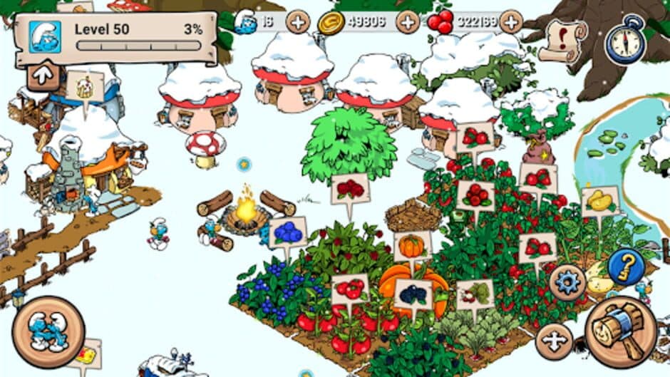 Скриншот 1 из Smurfs' Village