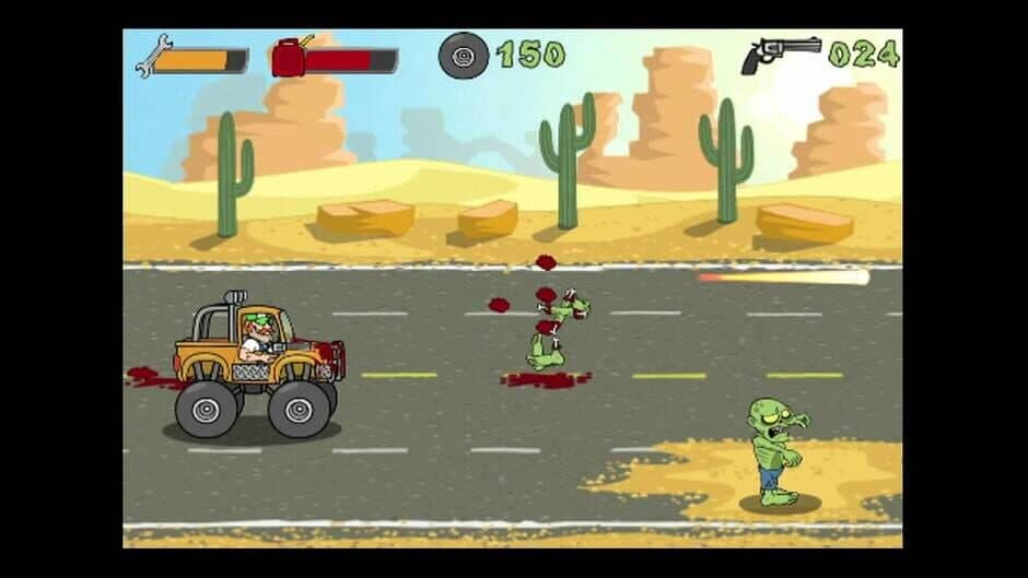 Скриншот 1 из Zombie Road Rage
