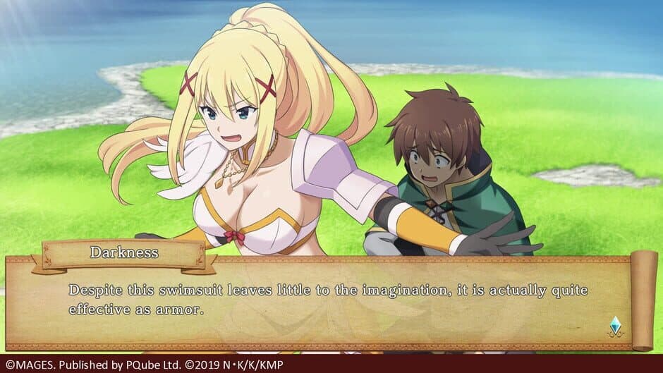 Скриншот 1 из KonoSuba: God's Blessing on this Wonderful World!: Darkness Special Swimsuit