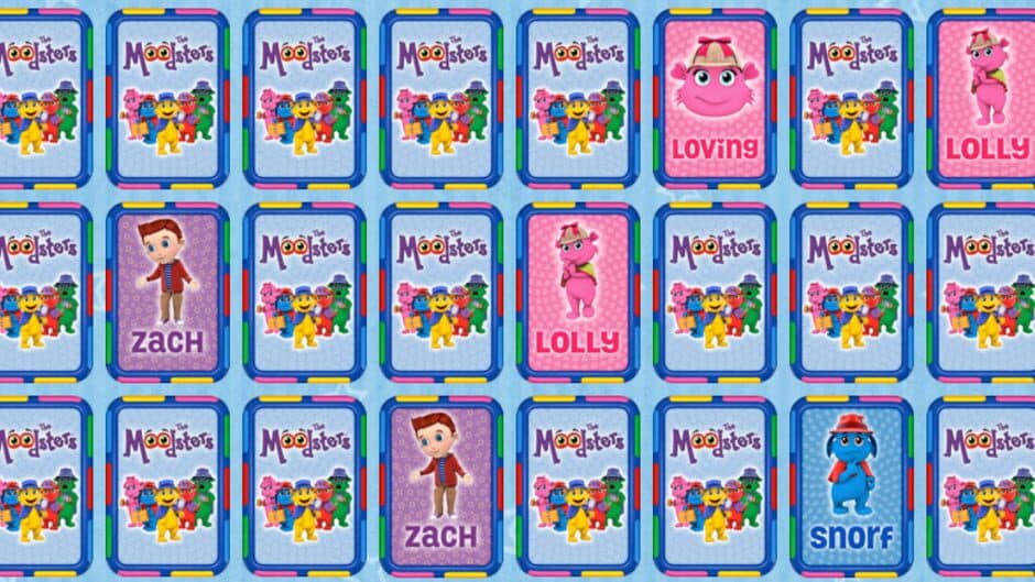 Скриншот 1 из The Moodsters: Memory Match Game