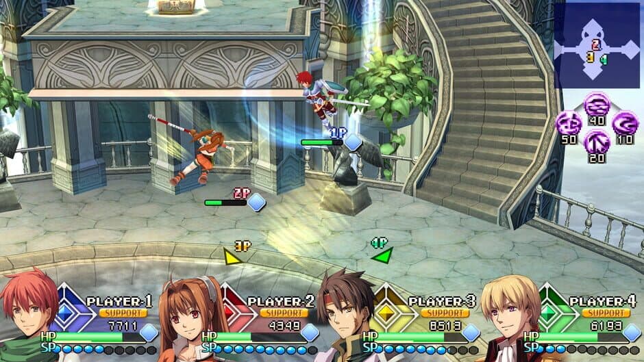 Скриншот 2 из Ys vs. Trails in the Sky: Alternative Saga