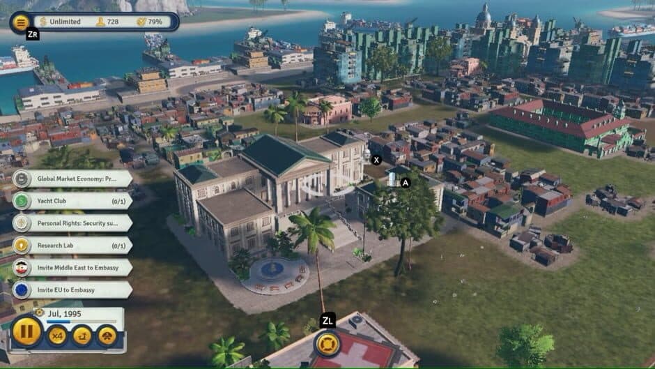 Скриншот 1 из Tropico 6: Nintendo Switch Starter Bundle