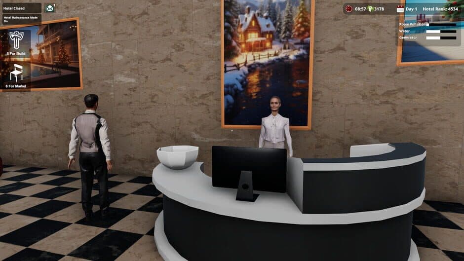 Скриншот 4 из Hotel Simulator 2024