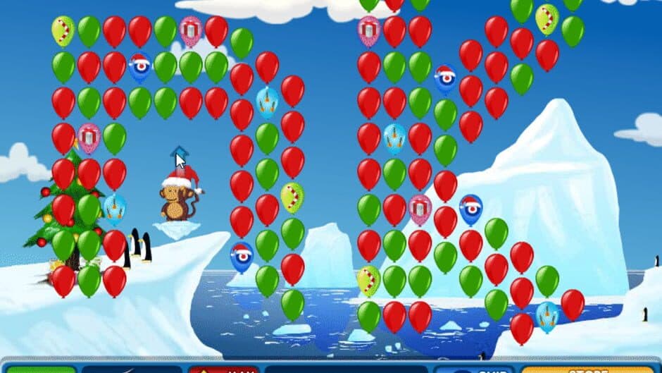 Скриншот 1 из Bloons 2 Christmas Expansion