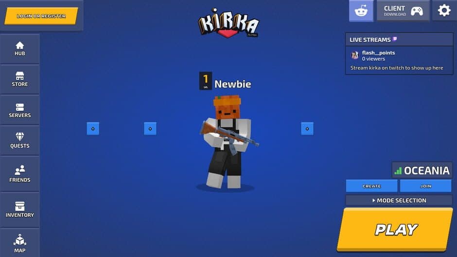 Скриншот 1 из Kirka.io