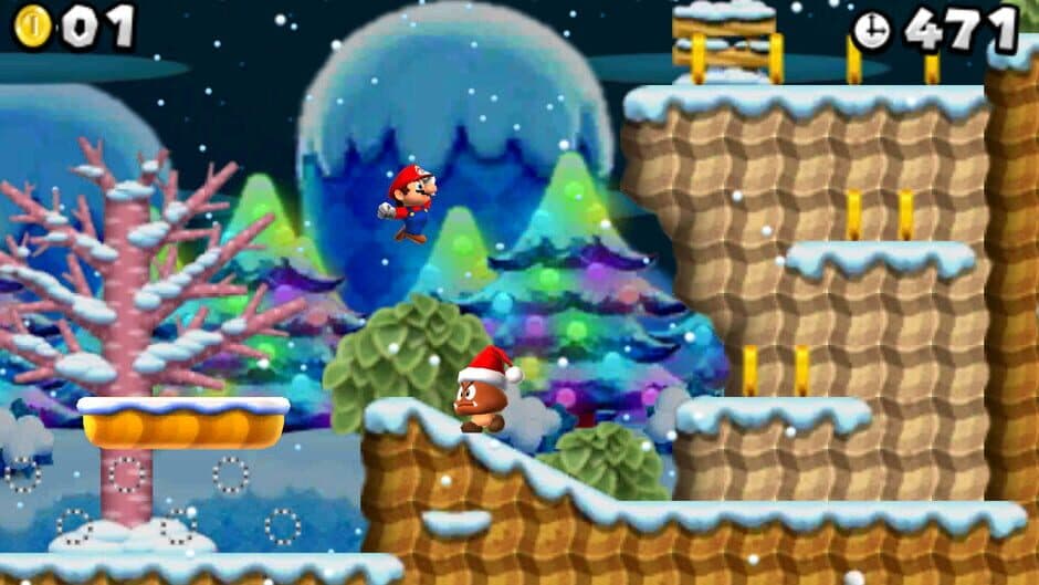Скриншот 4 из Finally A NSMB2 Christmas Mod