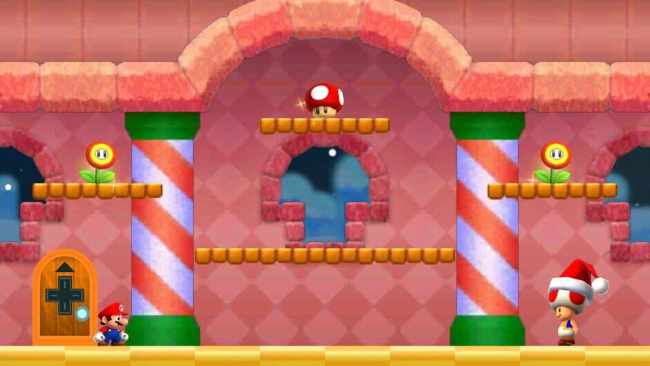 Скриншот 1 из Finally A NSMB2 Christmas Mod