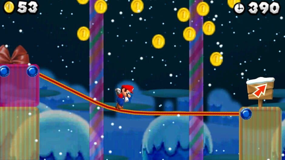 Скриншот 3 из Finally A NSMB2 Christmas Mod
