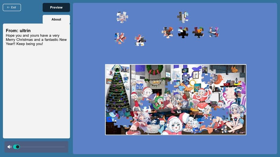 Скриншот 1 из Gura Christmas 2024