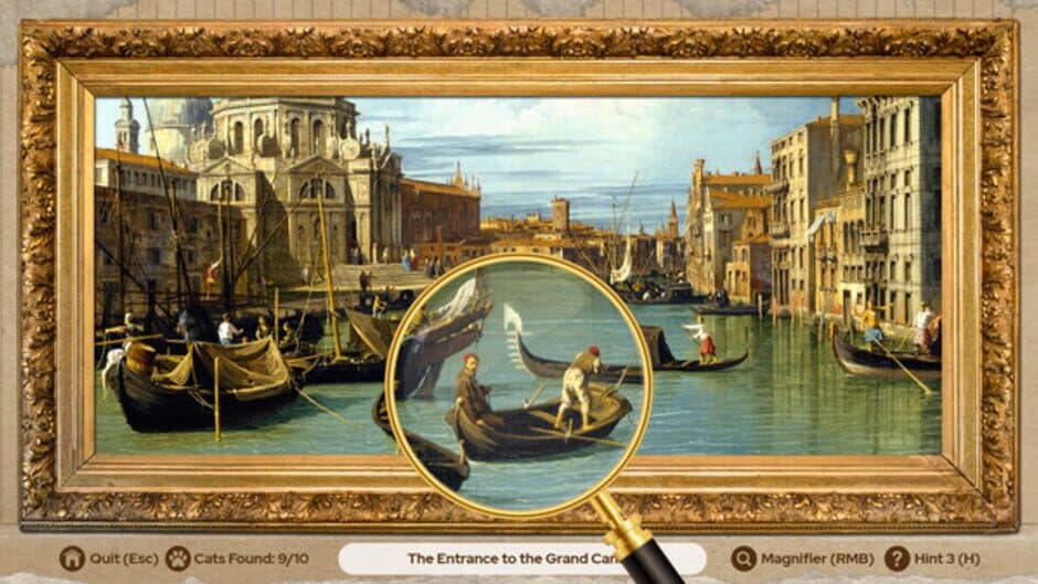 Скриншот 4 из Cats of Mona Lisa: A Hidden Object Game