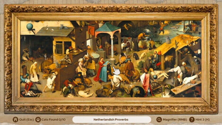 Скриншот 5 из Cats of Mona Lisa: A Hidden Object Game