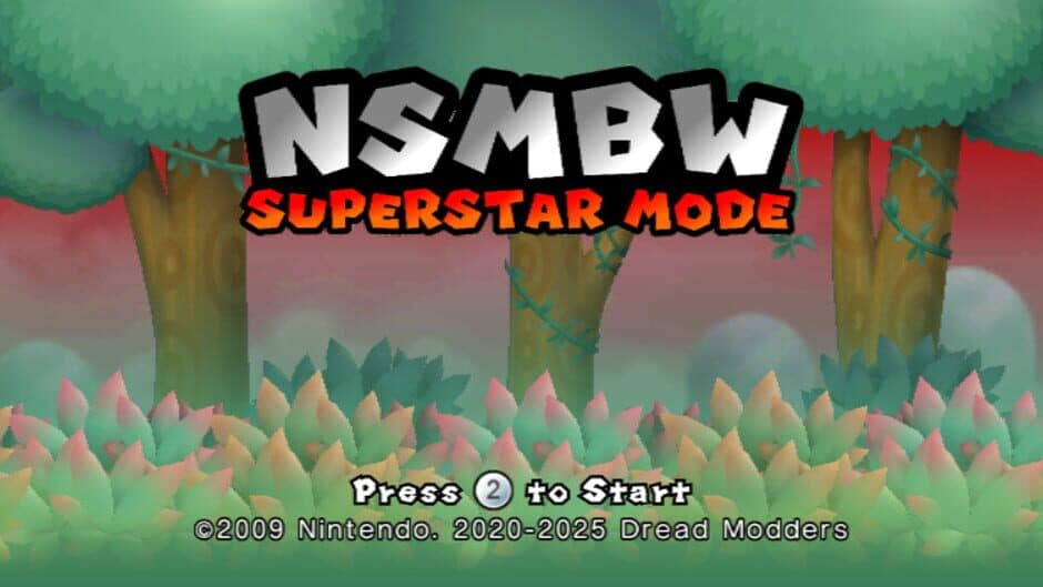 Скриншот 1 из NSMBW Superstar Mode