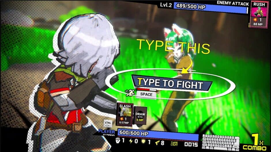 Скриншот 4 из Keyboard Warrior RPG