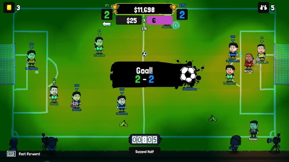 Скриншот 9 из Super Senseless Soccer