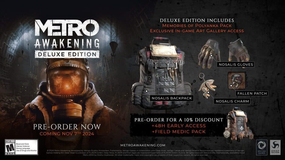 Скриншот 1 из Metro Awakening Deluxe Edition