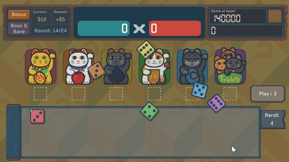 Скриншот 1 из Cats & Dice