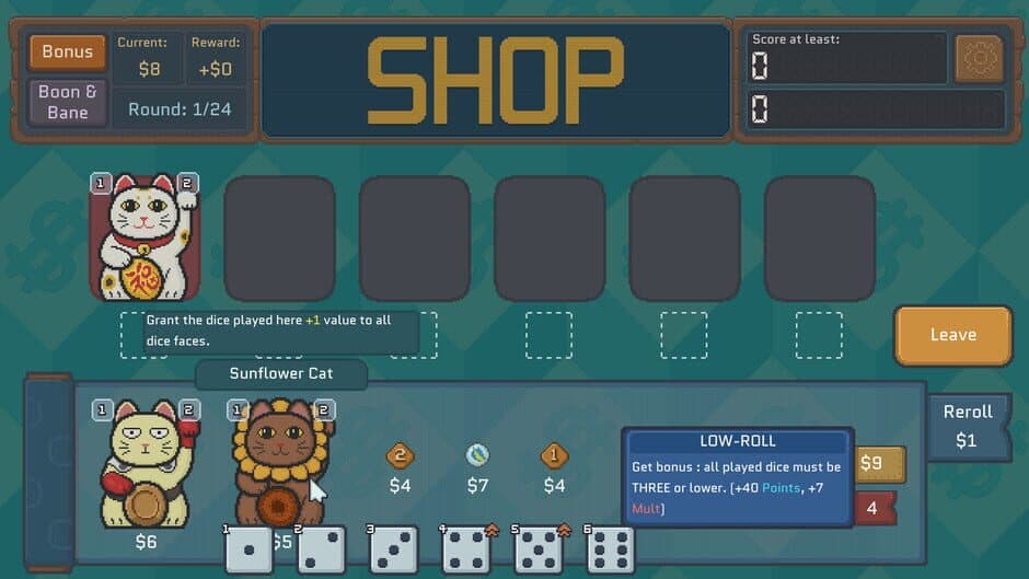 Скриншот 2 из Cats & Dice