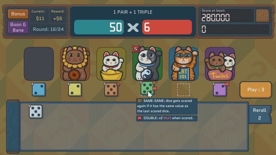 Скриншот 4 из Cats & Dice