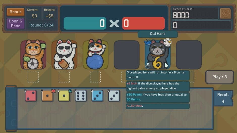 Скриншот 6 из Cats & Dice