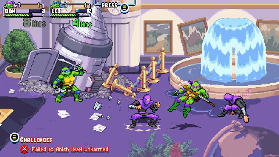 Скриншот 1 из Teenage Mutant Ninja Turtles: Shredder's Revenge - Special Edition
