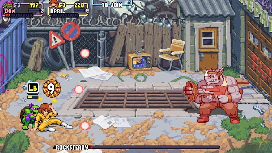 Скриншот 2 из Teenage Mutant Ninja Turtles: Shredder's Revenge - Special Edition