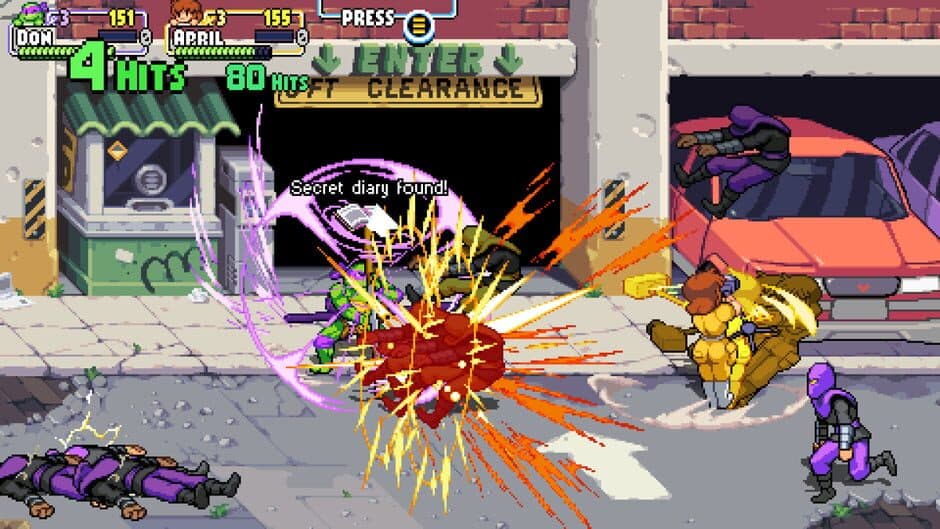 Скриншот 1 из Teenage Mutant Ninja Turtles: Shredder's Revenge - Anniversary Edition