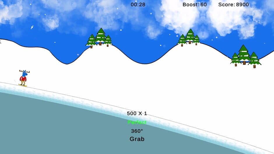 Скриншот 2 из Moose Boarders