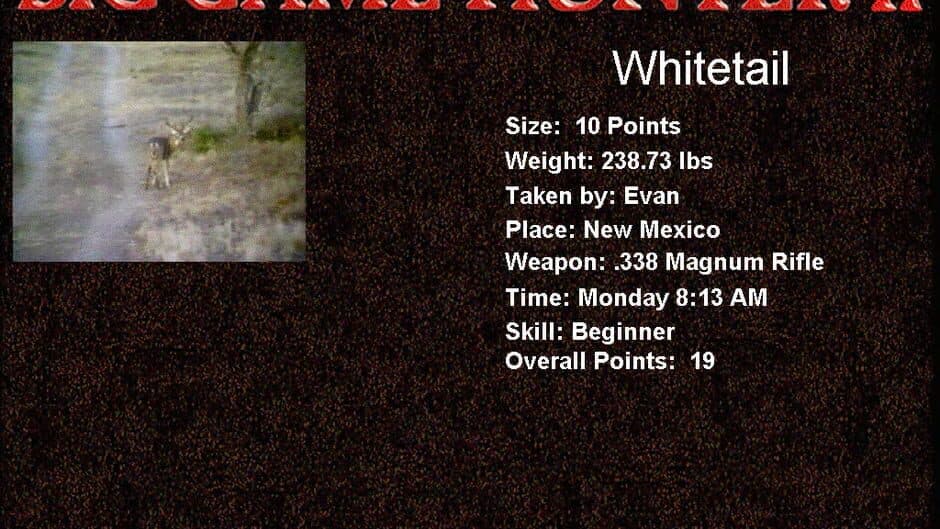 Скриншот 5 из Cabela's Big Game Hunter II