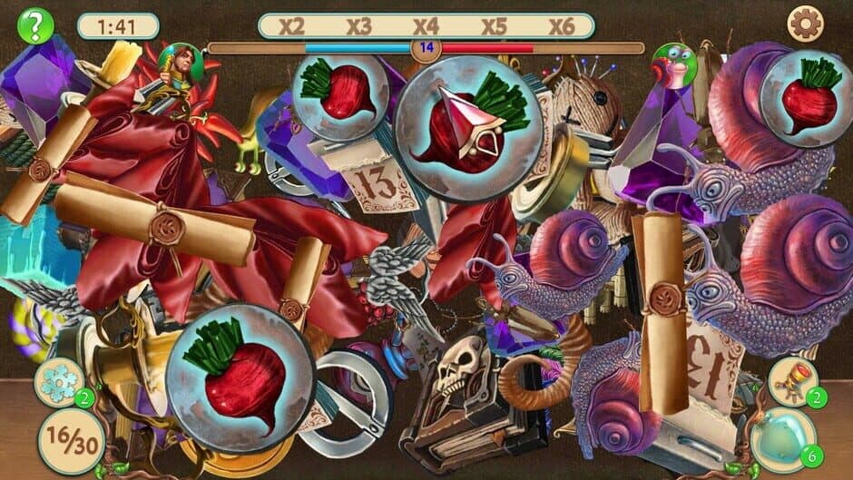 Скриншот 9 из Spellchanted 2D Hidden Object Puzzle Adveture Tile-Matching