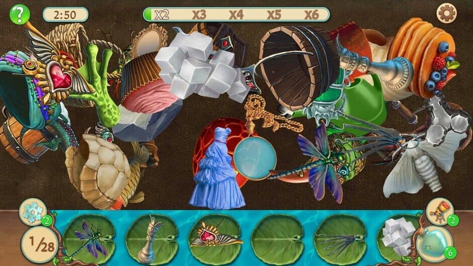 Скриншот 4 из Spellchanted 2D Hidden Object Puzzle Adveture Tile-Matching