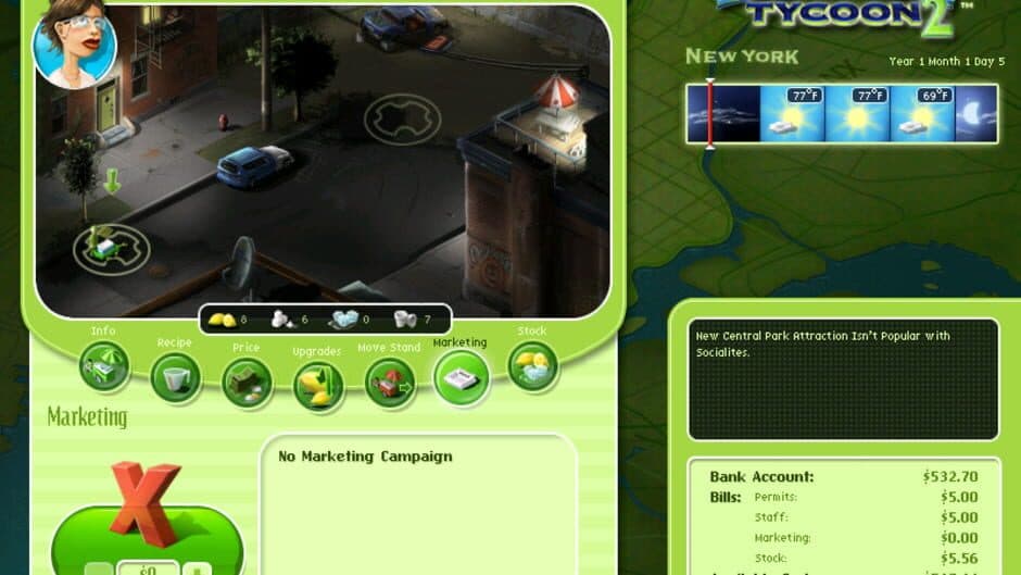 Скриншот 2 из Lemonade Tycoon 2: New York Edition