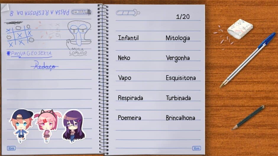 Скриншот 3 из Doki Doki Brazilian Club