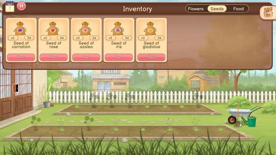 Скриншот 9 из Hanako's flower shop