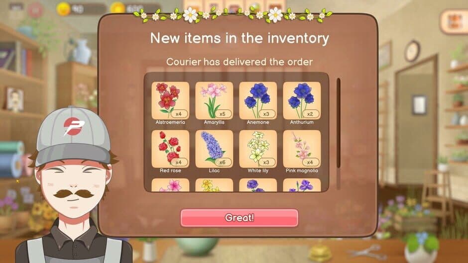 Скриншот 12 из Hanako's flower shop