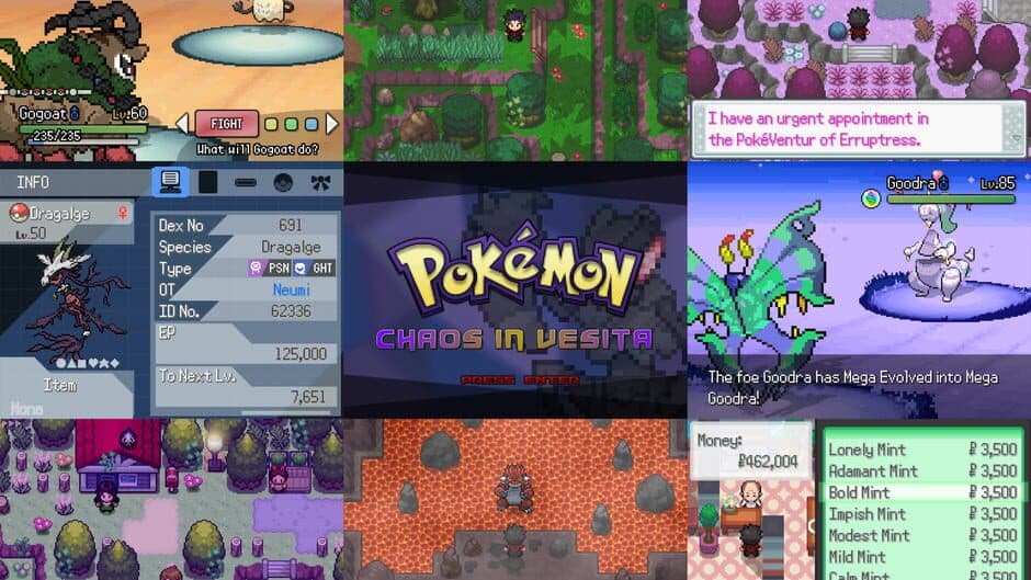Скриншот 3 из Pokémon Chaos in Vesita