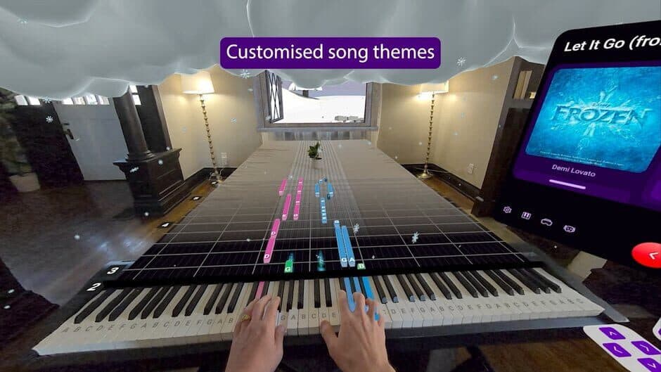 Скриншот 1 из PianoVision
