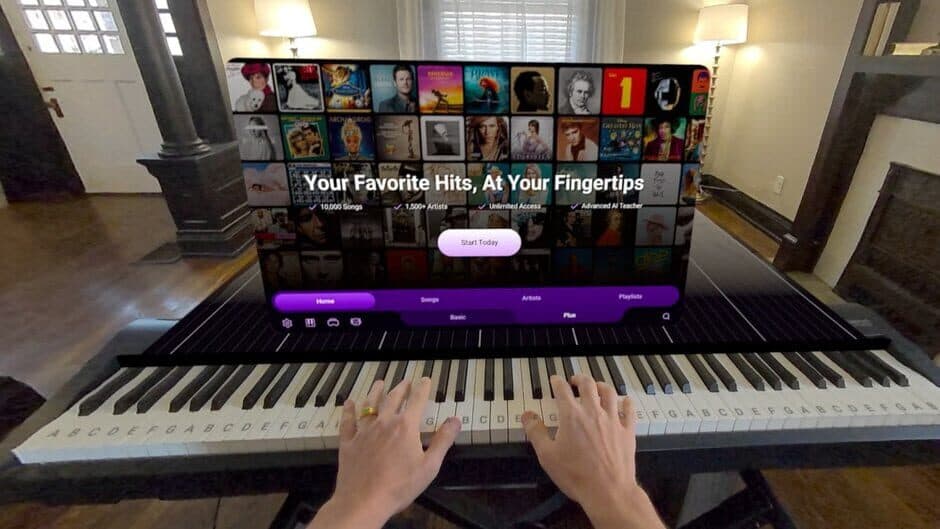 Скриншот 2 из PianoVision