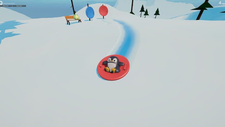 Скриншот 2 из Sledding Game