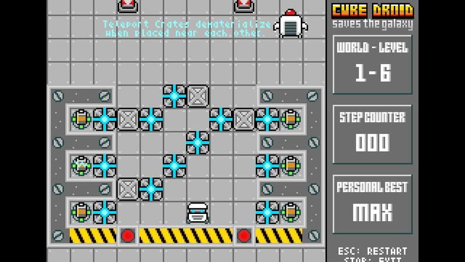 Скриншот 1 из Cube Droid Saves the Galaxy