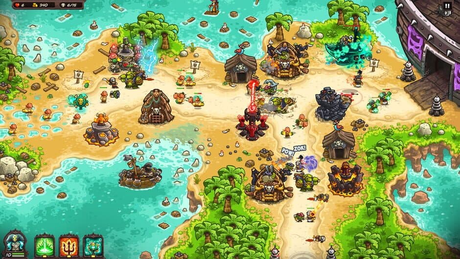 Скриншот 2 из Kingdom Rush Vengeance: Pirate Kings