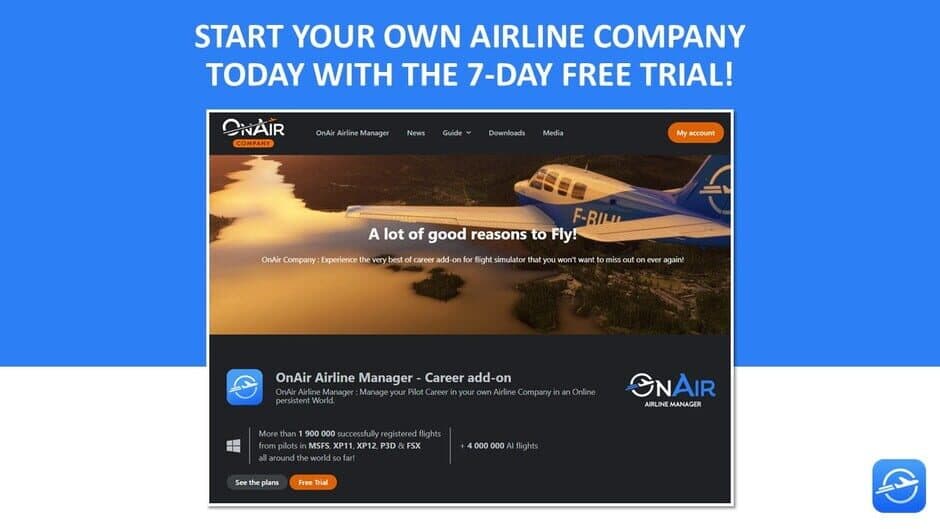 Скриншот 11 из OnAir Airline Manager