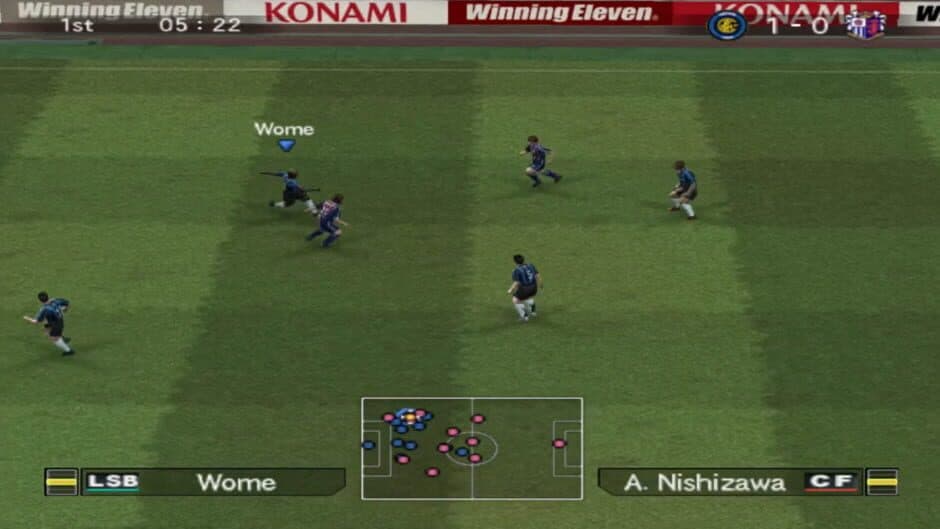Скриншот 1 из J.League Winning Eleven 9: Asia Championship