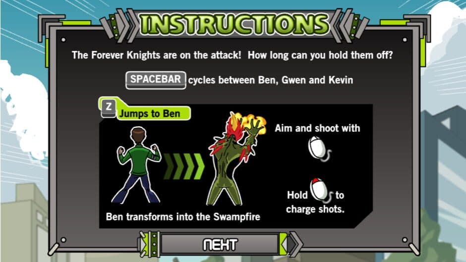 Скриншот 1 из Ben 10 Alien Force: Forever Defense