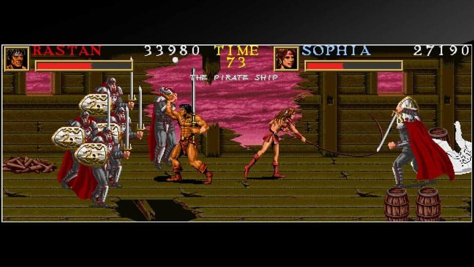 Скриншот 3 из Arcade Archives: Warrior Blade