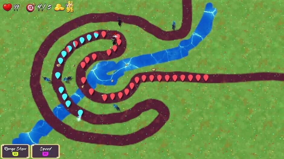 Скриншот 6 из Dragons vs. Balloons TD