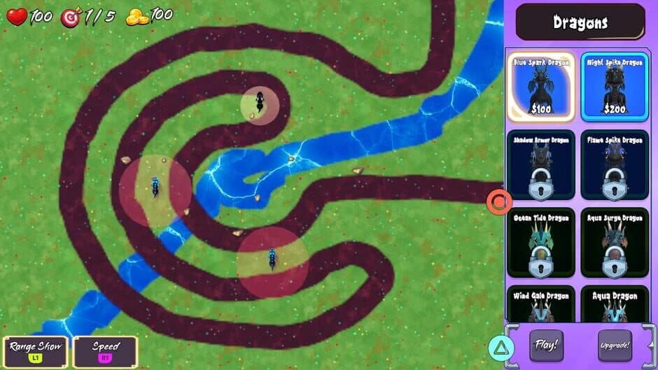 Скриншот 7 из Dragons vs. Balloons TD